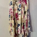 Free People  Boho Floral Fly Away Handkerchief Asymmetrical Midi Skirt medium Photo 0