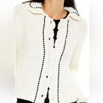 Forever 21 Stitched-Trim Cardigan Sweater Photo 12