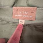 Madewell  The Petite Emmett Wide-Leg Crop Pant in Pistachio Green Sz 33P NEW‎ Photo 8