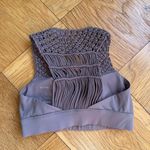 Carbon38 Sayang Collection Canggu Bra, Size XS, Beige, EUC Tan Photo 3