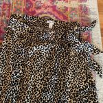 Nine West Leopard Midi Skirt Size Small Photo 3