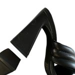 Abound  Women’s Black Block Heel Faux Leather Crossover Strap Sandals Size 5 Photo 3