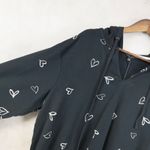 Jane Delancey Hoodie Sweatshirt Womens 1X Soft Girl Kawaii Comfy Street Stretchy Black Photo 3