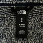 The North Face Osito 2 Urban Navy Blue Haze Stripe Full Zip Womens Fleece Jacket Photo 3