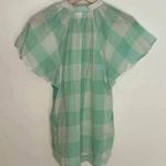 Maeve Gingham Flutter Top Photo 4