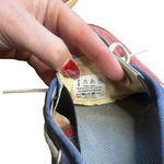 Vans  Chauffette Women's‎ Boat Shoes Aqua Sea/Calypso Coral Canvas Slip-On Size 8 Photo 6