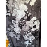 90's Vintage Apt 9 Womens Black Floral Long VNeck Maxi SlipDress sz L Whimsigoth Size L Photo 4