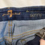 7 For All Mankind The High Waist Skinny Jean Shorts Photo 6