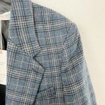 Mango Plaid Blazer Photo 3