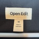 Open Edit  Black Double Breasted Blazer Mini Dress Size Medium New Photo 3