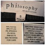 Philosophy  Speckled Stretch Pencil Skirt Black S Photo 6