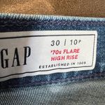 Gap High Rise Flare Jeans - Blue Photo 2