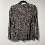 Bogner 100% Cotton Made In Turkey Cheetah 3/4 Sleeve T Shirt Size Large US 12 Photo 5