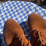 Vintage Shoe Company “Lilly” Made in USA Vintage Suede Leather Boots Size 10M Brown Photo 5