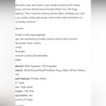 Betsey Johnson Betsy Johnson Performance leggings- celestial ⭐️ Photo 5