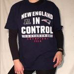 Nike NEW ENGLAND PATRIOTS NAVY BLUE GRAPHIC T-SHIRT Photo 0
