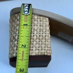 J.Crew Women’s Classy Seasonal Style Woven Mule Raffia Rainbow Sandals Sz 8.5 Photo 1