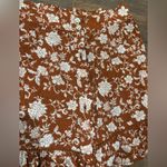 Shyanne WOMEN'S FLORAL DOT PRINT BUTTON FRONT SKIRT -Small - EUC Photo 4