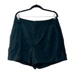 Madewell Harlow Twill Tailored Black High Waist Shorts Sz 14 Photo 0
