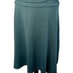 Susana Monaco Tube Ruched Strapless Stretch Knit Dress Forest Green Medium Photo 4