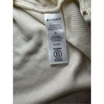 Athleta  cream long sleeve hi low hem tee shirt sz L Photo 4