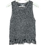 Rebecca Minkoff Sleeveless Knit Fringe Top Small Photo 1