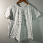 Mighty fine Cosmic Cozy Casual Zodiac Astrology  Light Gray Constellation Tee Top Photo 0