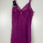 Wacoal  So Sophisticated Chemise 814287 Purple Large Mesh Lace Photo 7