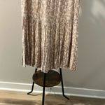 Indigo Blue  Cream Maxi Skirt Photo 2