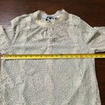 Heartloom light blue lace long sleeve top size S Photo 10