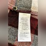 Madewell  Highroad Popover Long Sleeve V-Neck  Shirt in Schorr Plaid NWT Sz M Photo 6