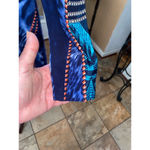 Cache Women's Dress, Blue Multi, Size 10 Photo 3