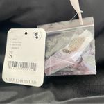 Free People NWT Women's Fleur De Lis Washed Black Denim Puffer Jacket Size Small Photo 3