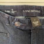Lane Bryant  Genius Fit Flare Jeans Plus Size Blue Stretch Denim Flattering Sz 20 Photo 2