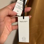 Aritzia NWT TNA TnaGLOSS™ Rhythm 7" Romper in Caramelized Brown- Size Small Photo 7