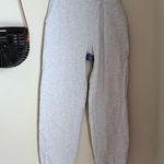 Samaria Leah Denim Lace Up Grey Sweatpants , Size XL Gray Photo 0