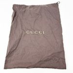 Gucci Made In Italy Drawstring Cotton Luxury Dust Bag Storage 14" x 17" Brown Photo 0