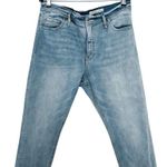 Pilcro and the Letterpress ANTHROPOLOGIE PILCRO Slim Straight Pom Pom Boho Denim Pants Sz 33 Photo 0