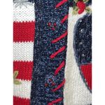 Heirloom Collectibles Patriotic Cardigan Sweater Stars Stripes Hearts Large 2002 Photo 9