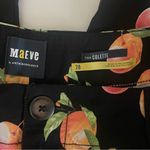 Anthropologie Maeve Colette Cropped Wide Leg Pants in the peach print Photo 6