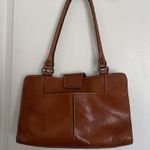 Patricia Nash Rienzo Top Handle Satchel Tan Leather Handbag Brown Photo 9