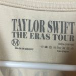 Taylor Swift  The Eras Tour Cream Band Tee size M Photo 2