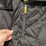 Marc New York  Black Puffer Coat with Brown Fur Trim Photo 3