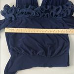 Adrianna Papell Womens Ruffled Blouson Jumpsuit Size 6 Photo 8