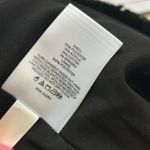 EXPRESS Tweed Mini Skirt Rhinestone Bling Button Front Black Speckled A-Line 6 Photo 7