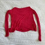 Frenchi Long Sleeve Hot Pink T Photo 3