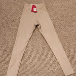 Commando  Perfect Control Porcelain Faux Leather High Waisted Leggings Size M Photo 0