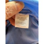 After Market New  Women's Small Blue Cotton Faux Wrap Short Sleeve Mini Dress Photo 5