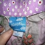 Nick & Nora  Womens Capri Pajama Bottoms Pants Sz Medium Pink Sock Monkey Photo 8