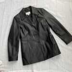 Worthington  Y2K styled leather jacket with faux fur removable collar. * Photo 1